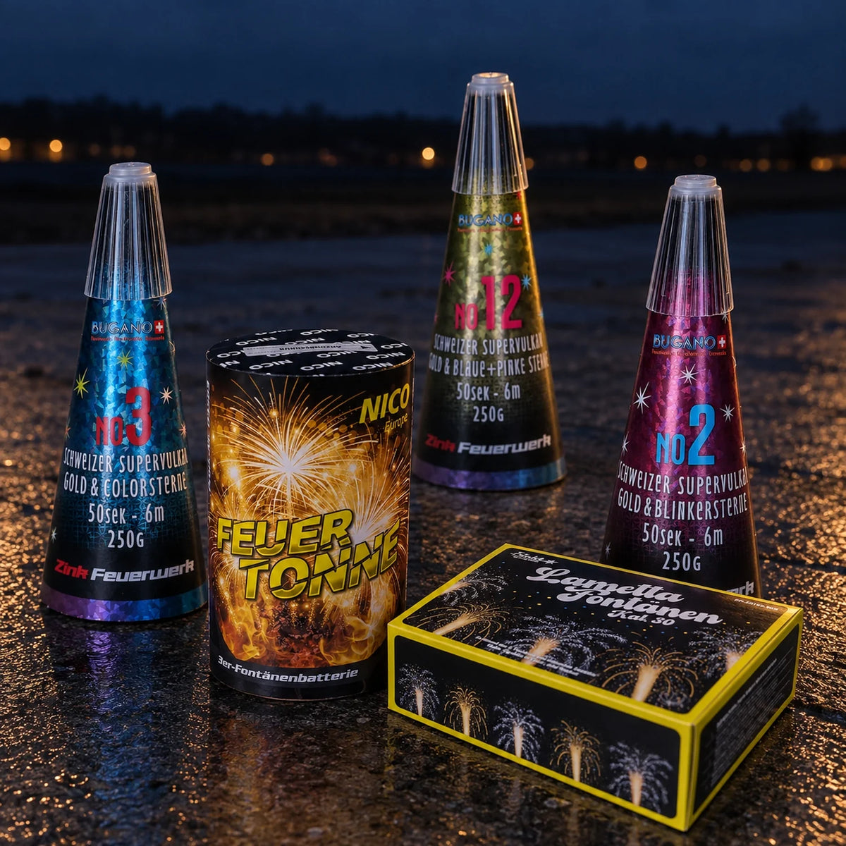 Leuchtfeuerwerk