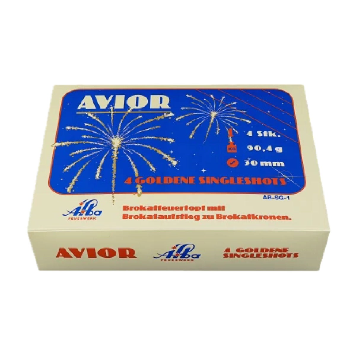 Avior Brokat-Singleshots - Alba Feuerwerk