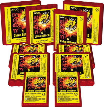 Pyro-Pack Knall-Sort. - Nico