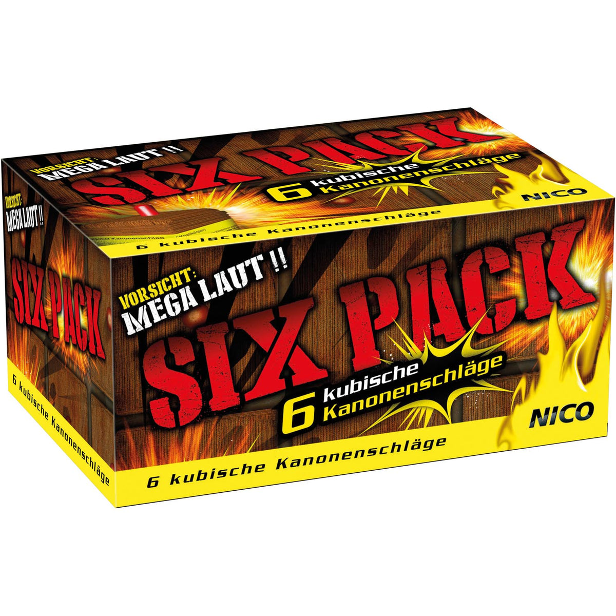 Six Pack, kub. Kanonenschlag, Kal. C - Nico